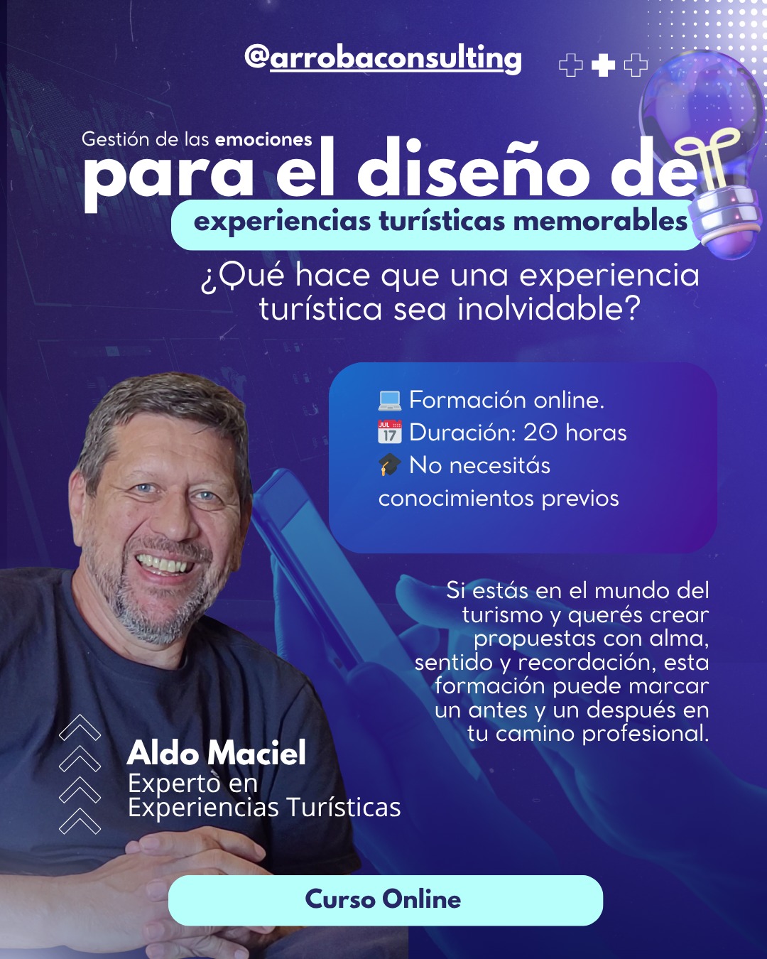 Instructor Aldo Maciel