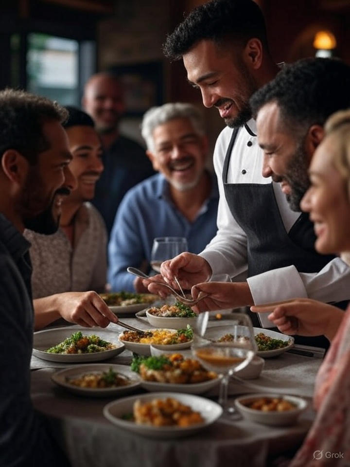 Experiencia gastronómica en bodegón
