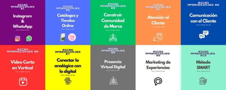 Micro Aprendizajes para vender online