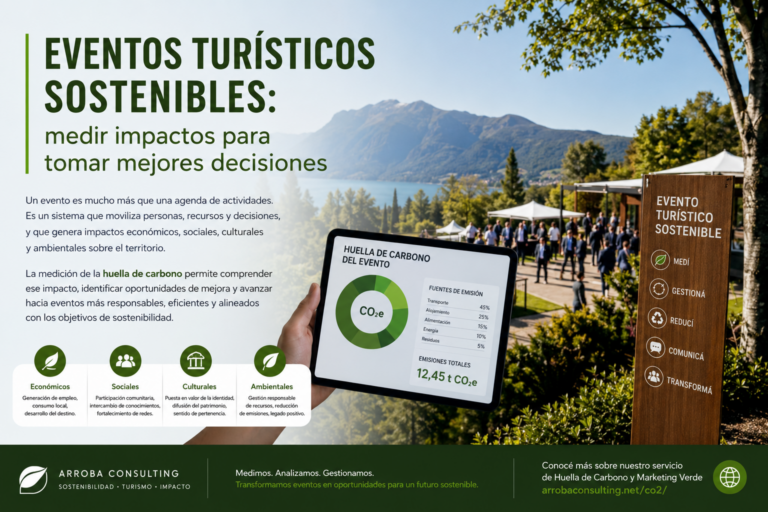 Eventos turísticos sostenibles: medir impactos para tomar mejores decisiones